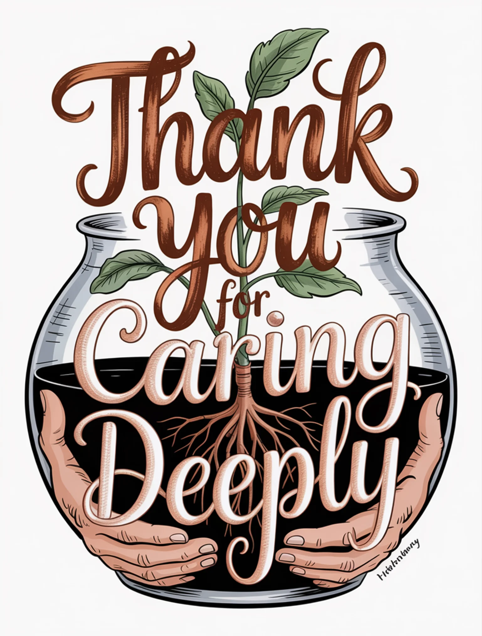 Thank You for Caring Deeply