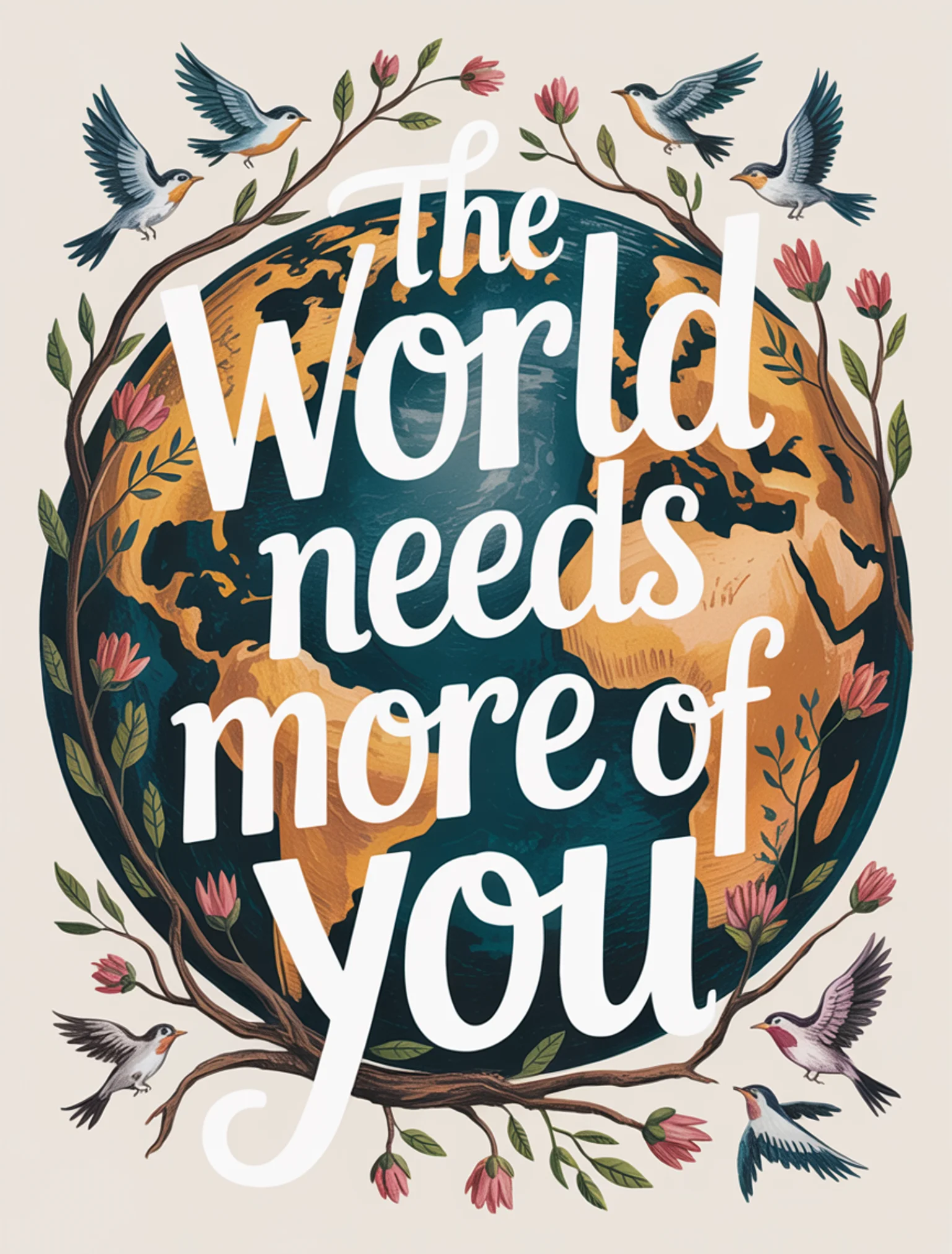 The World Needs More of You