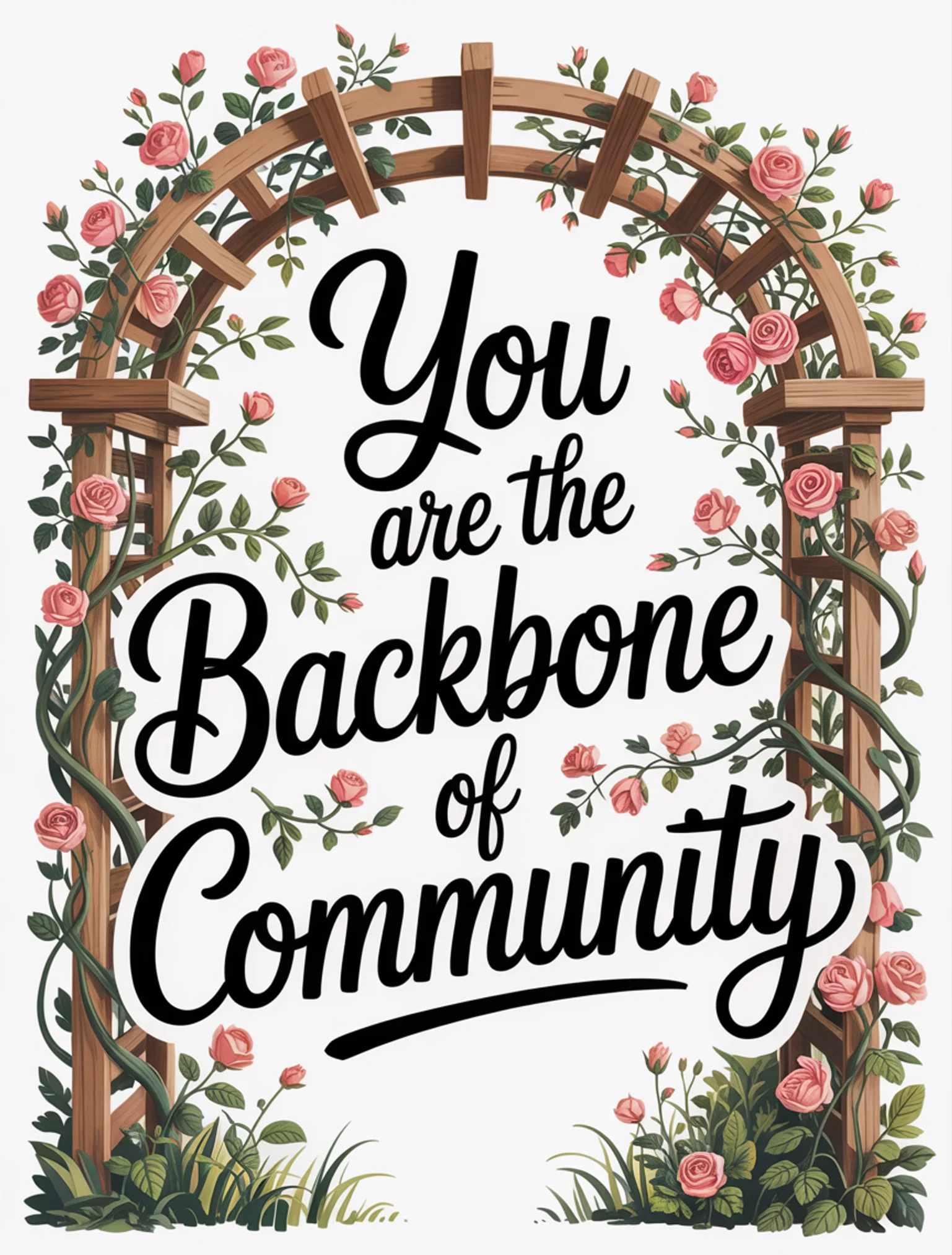 You Are the Backbone of Community