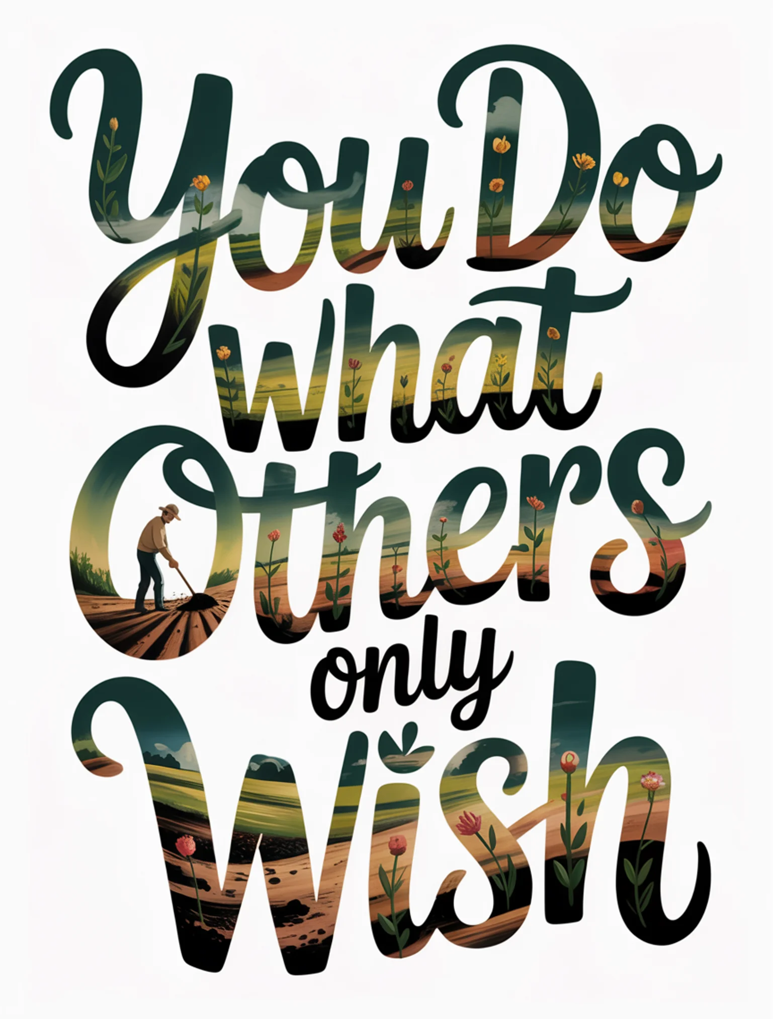 You Do What Others Only Wish