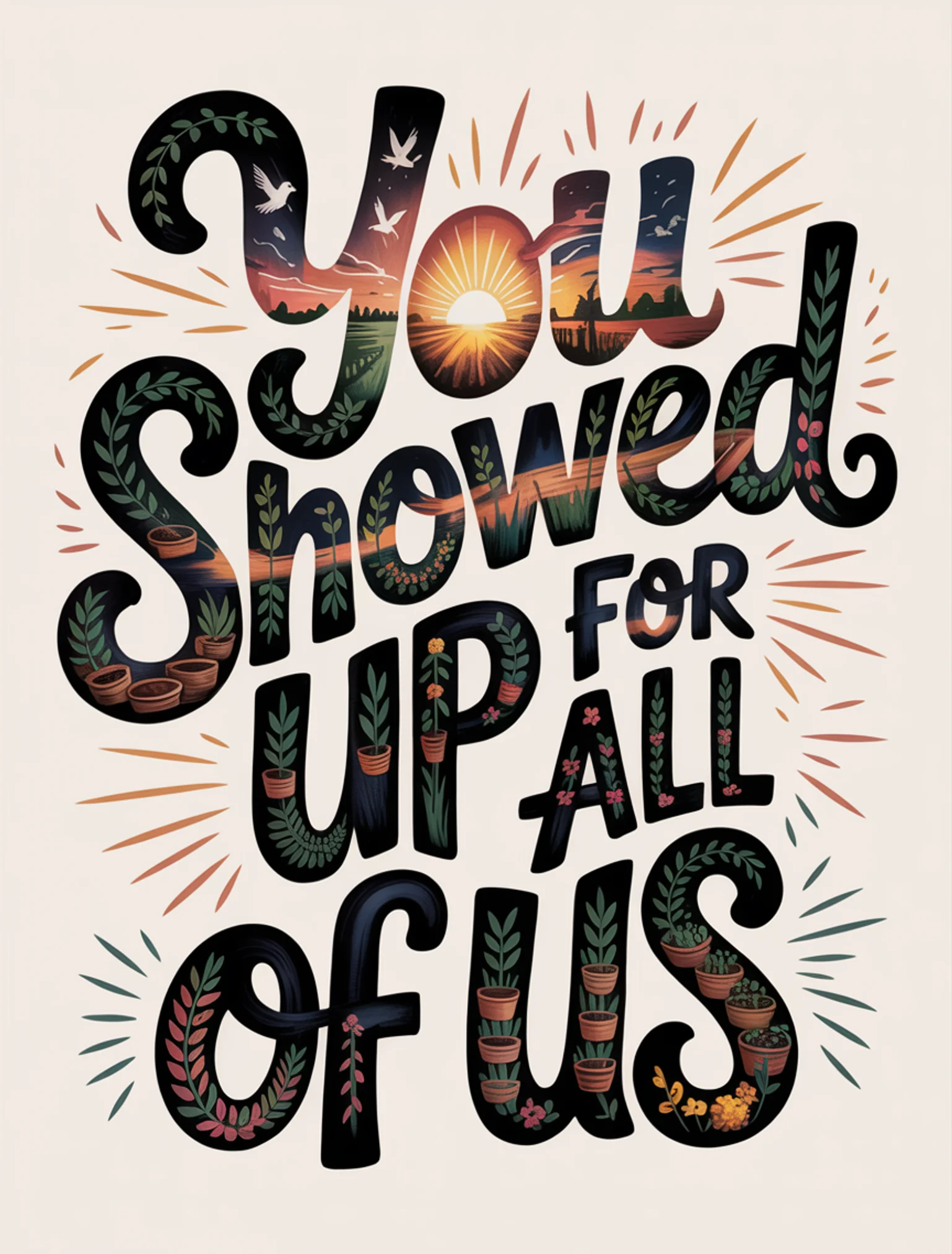 You Showed Up for All of Us