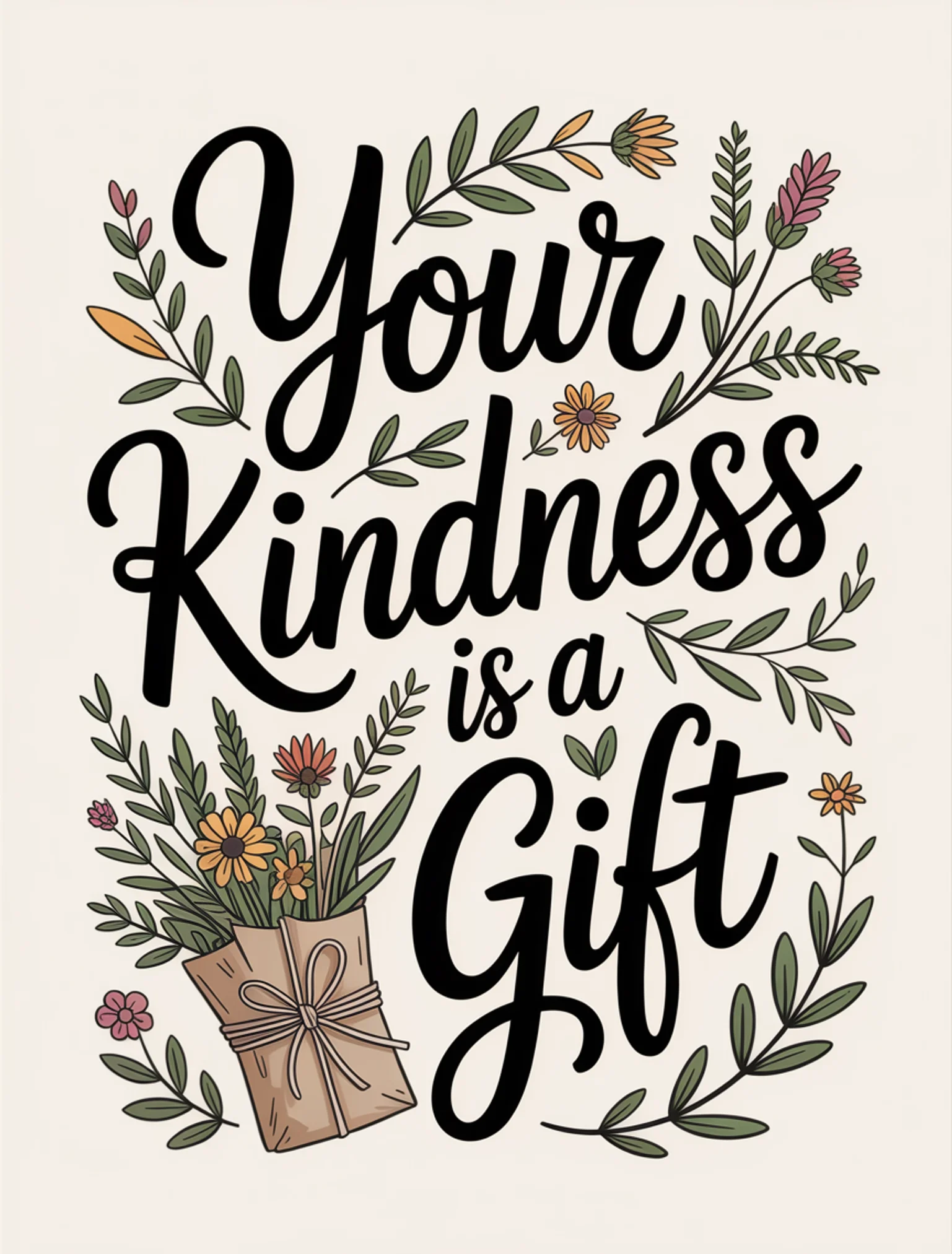 Your Kindness Is a Gift