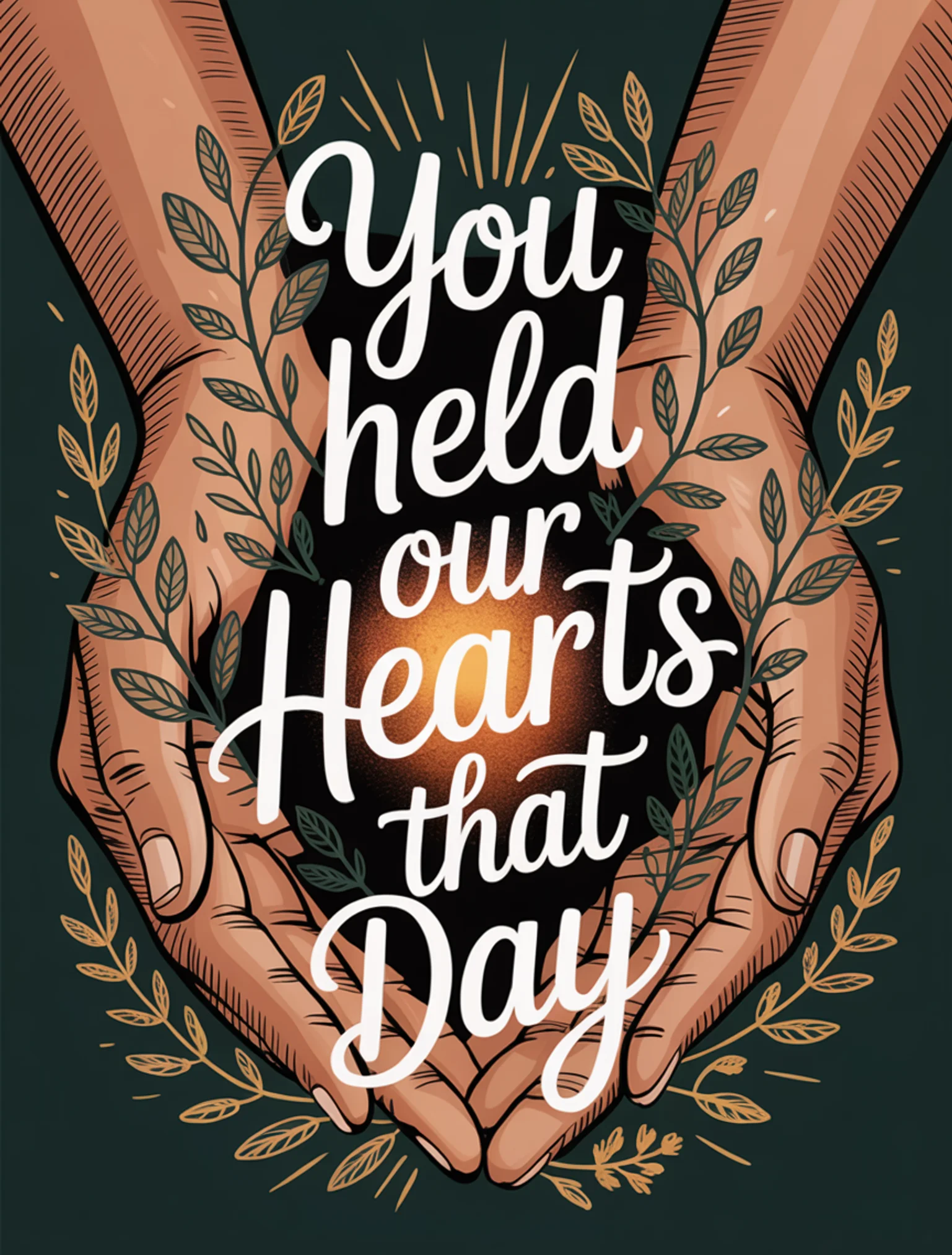 You Held Our Hearts That Day