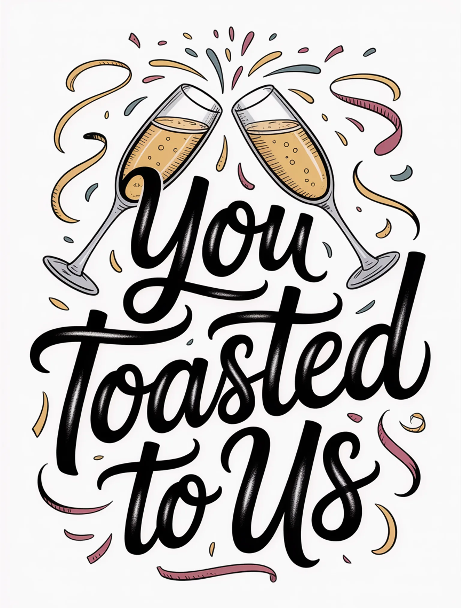 You Toasted to Us