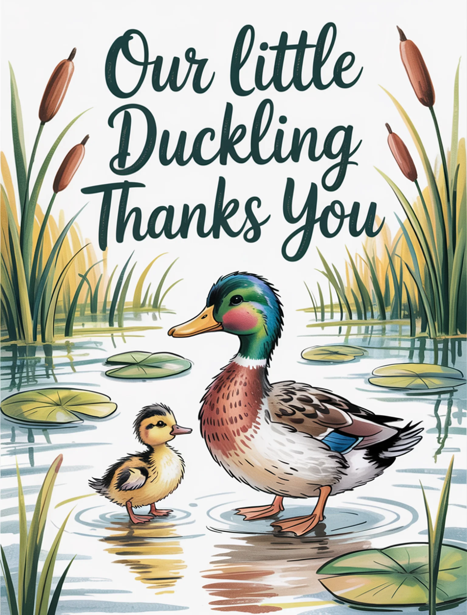 Our Little Duckling Thanks You