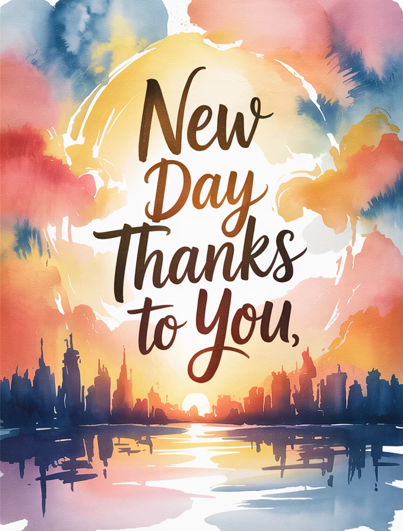 New Day Thanks to You
