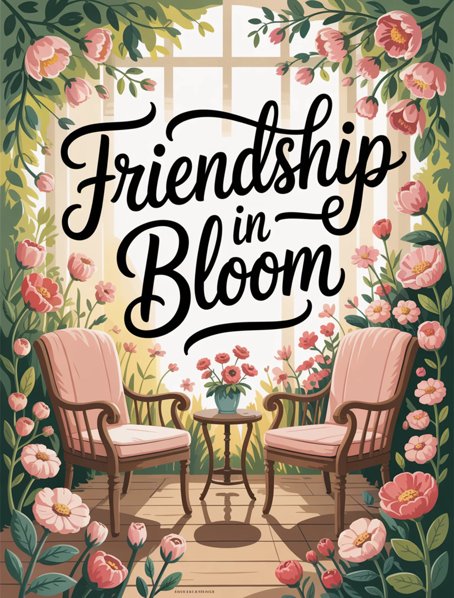 Friendship in Bloom