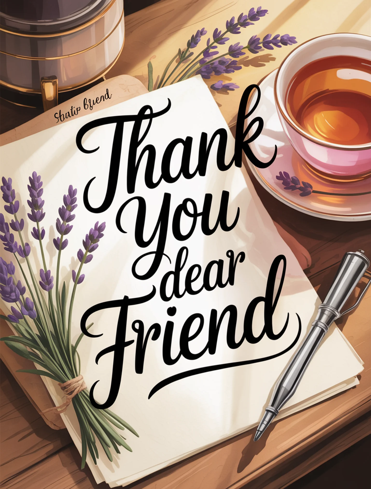 Thank You Dear Friend