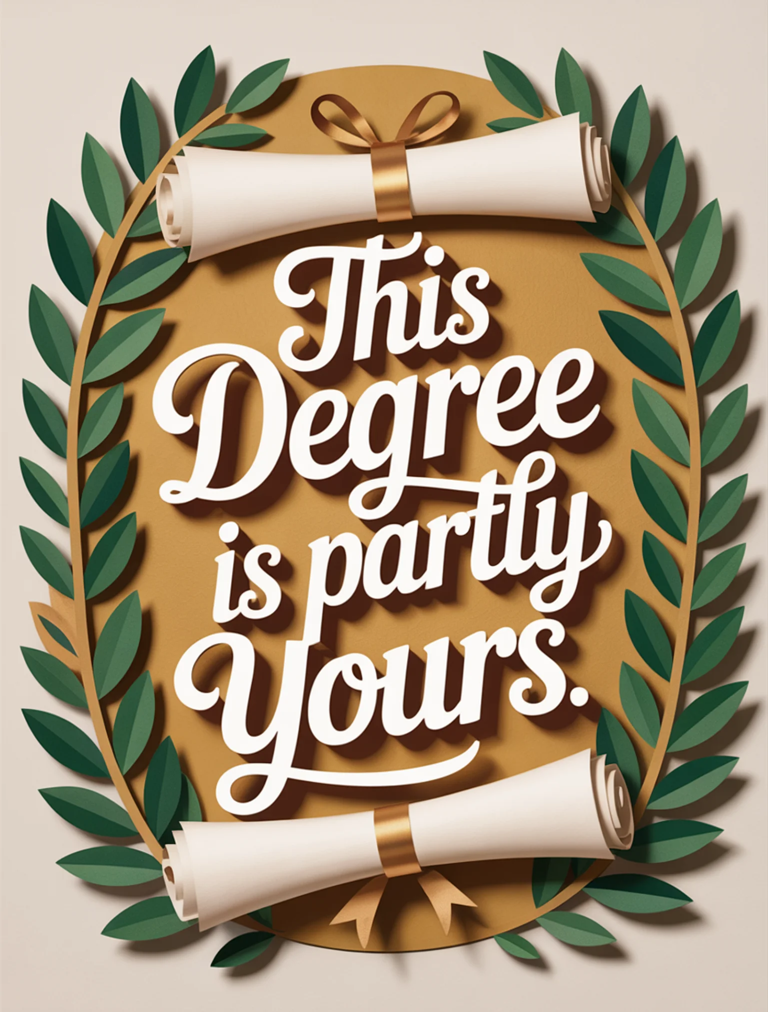 This Degree Is Ours