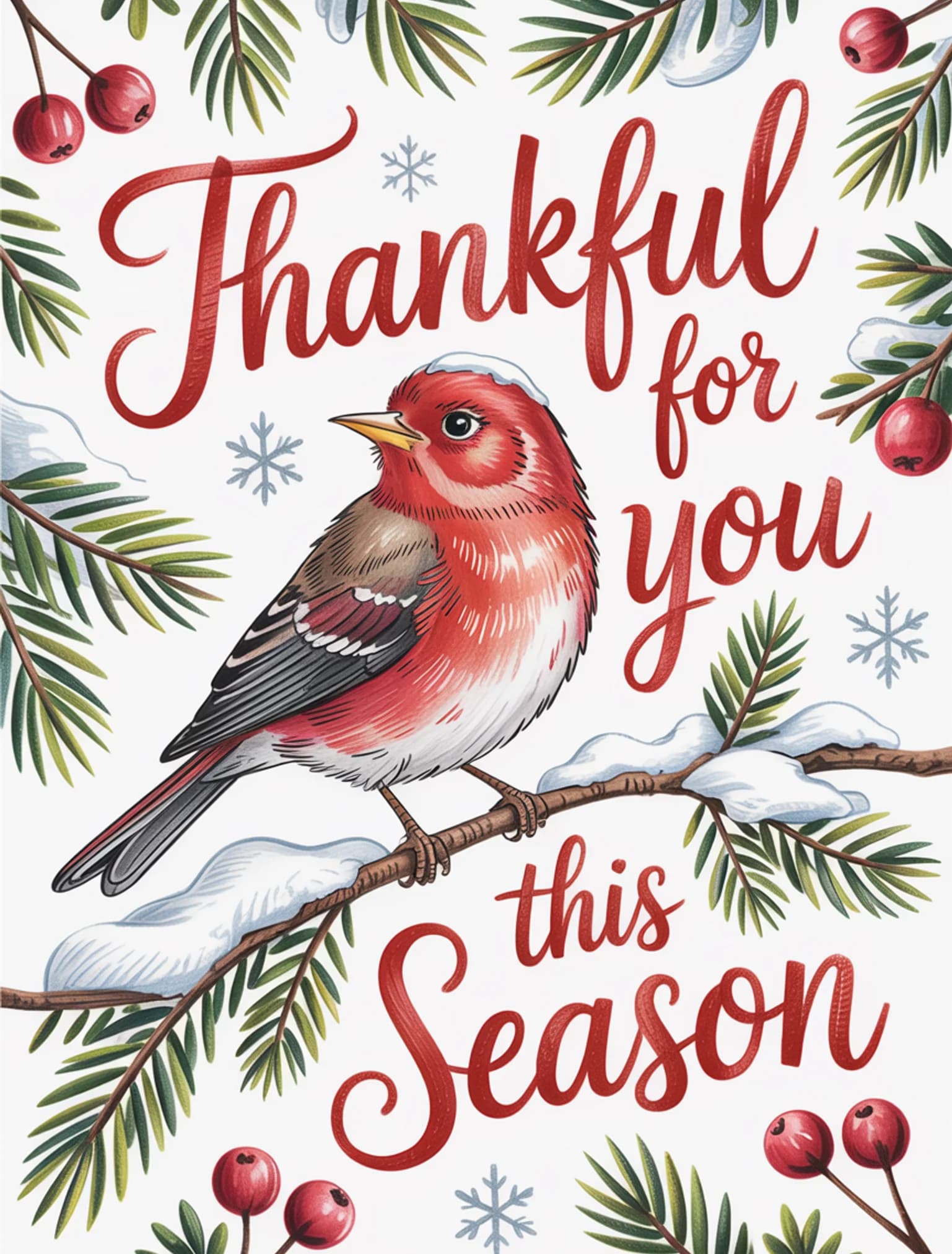 A Cardinal Thank You