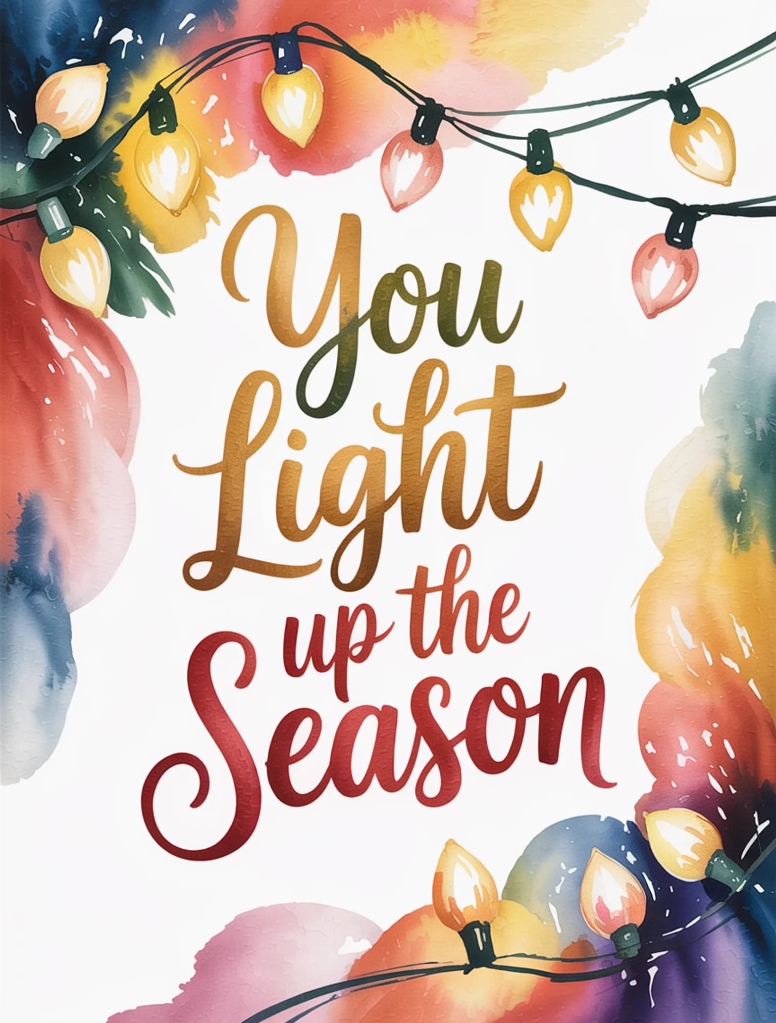 You Light Up the Season