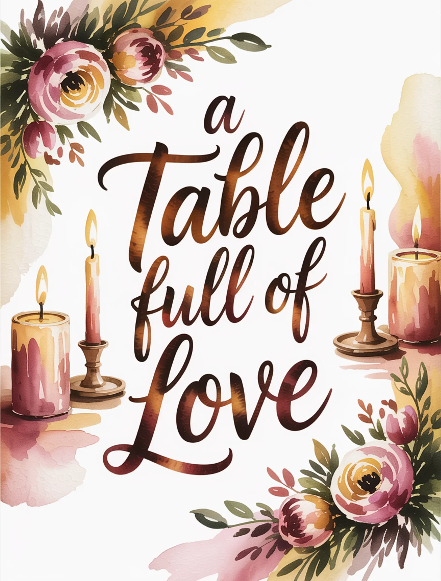 A Table Full of Love