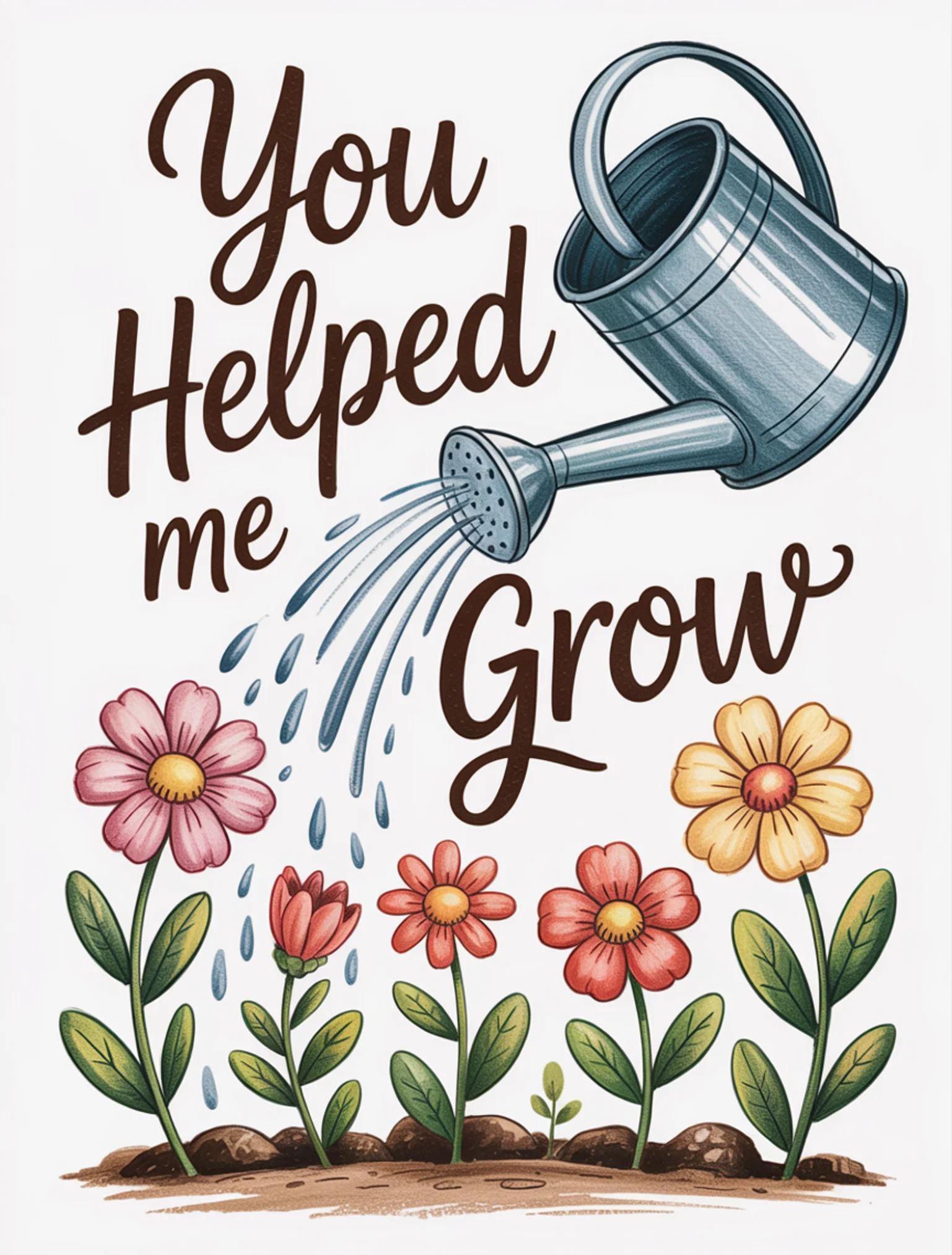 You Helped Me Grow