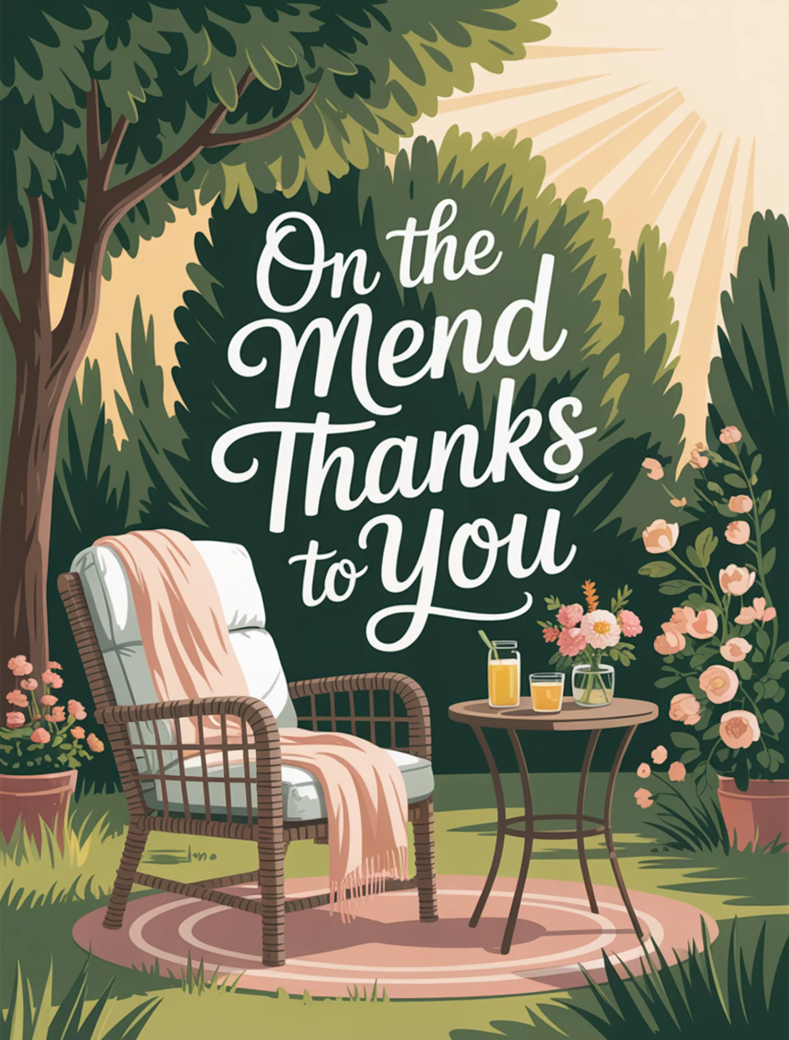 On the Mend Thanks to You