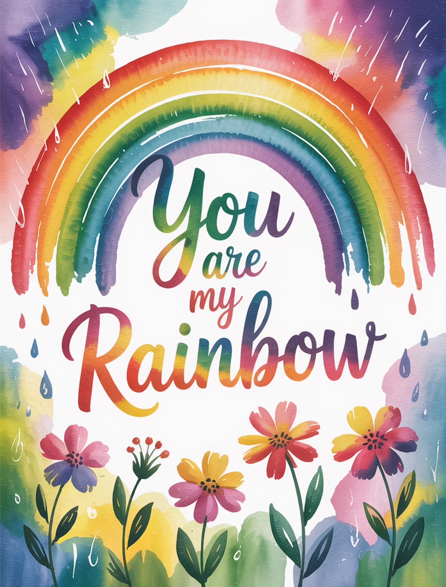 Rainbow After the Rain