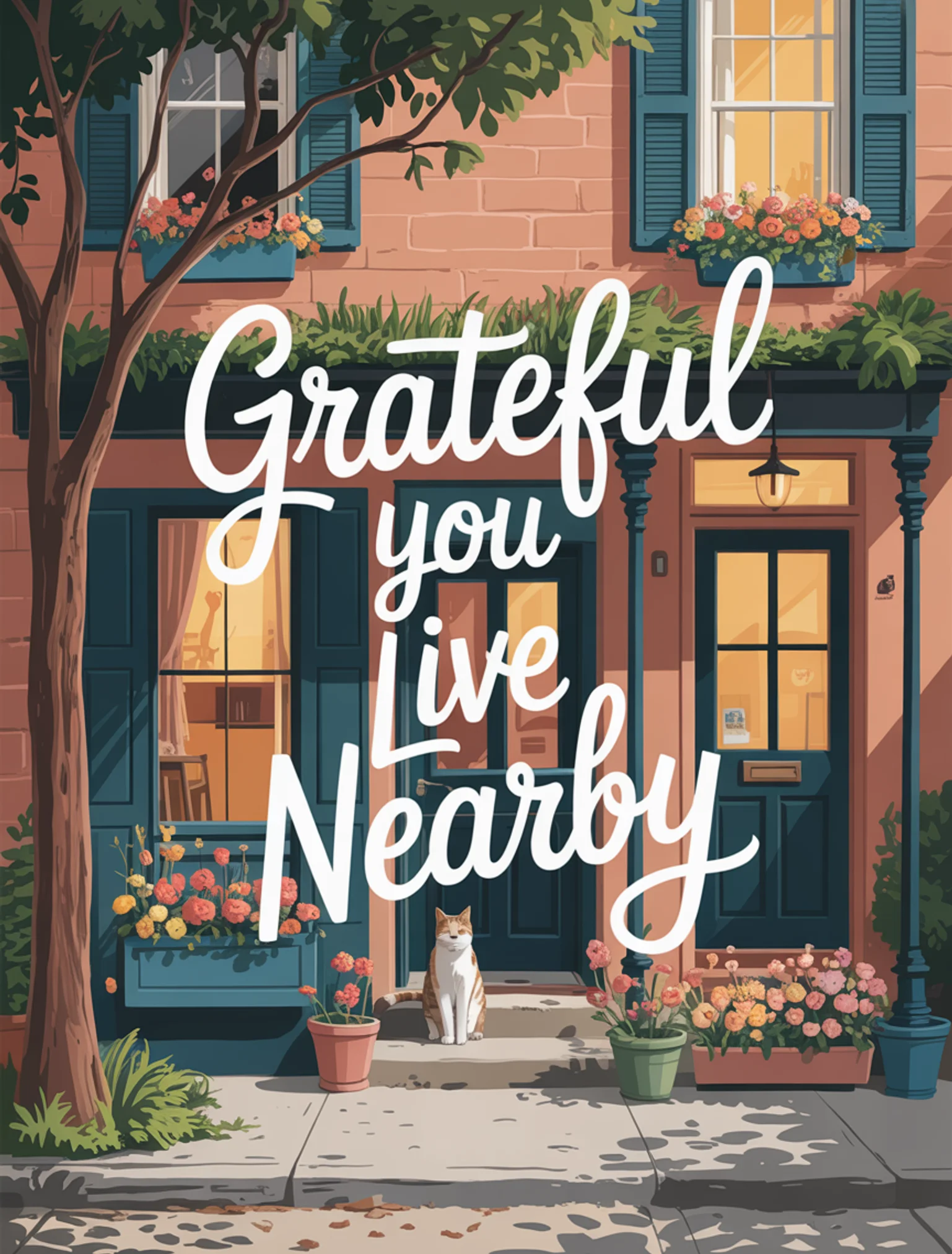 Down the Street Grateful