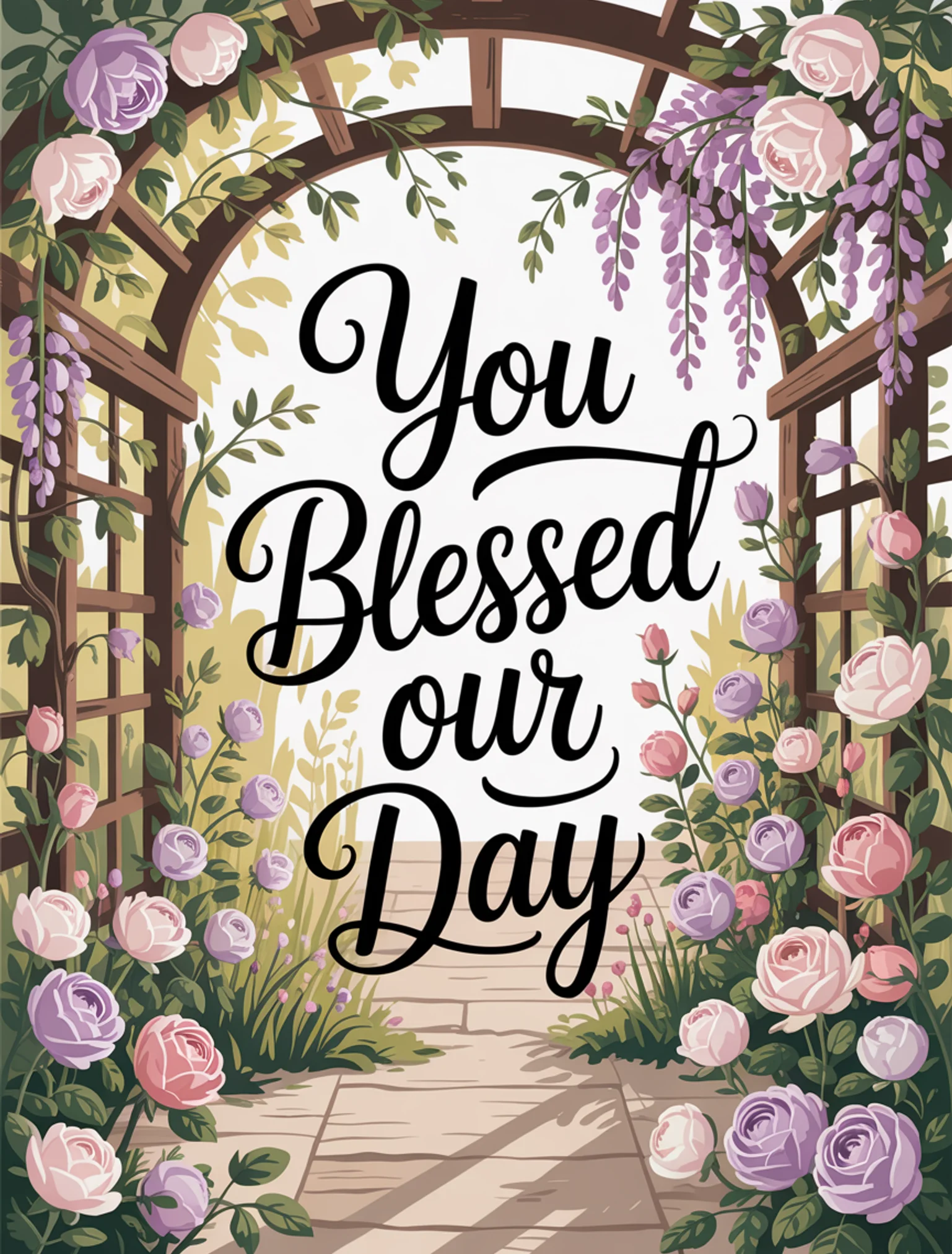 You Blessed Our Day