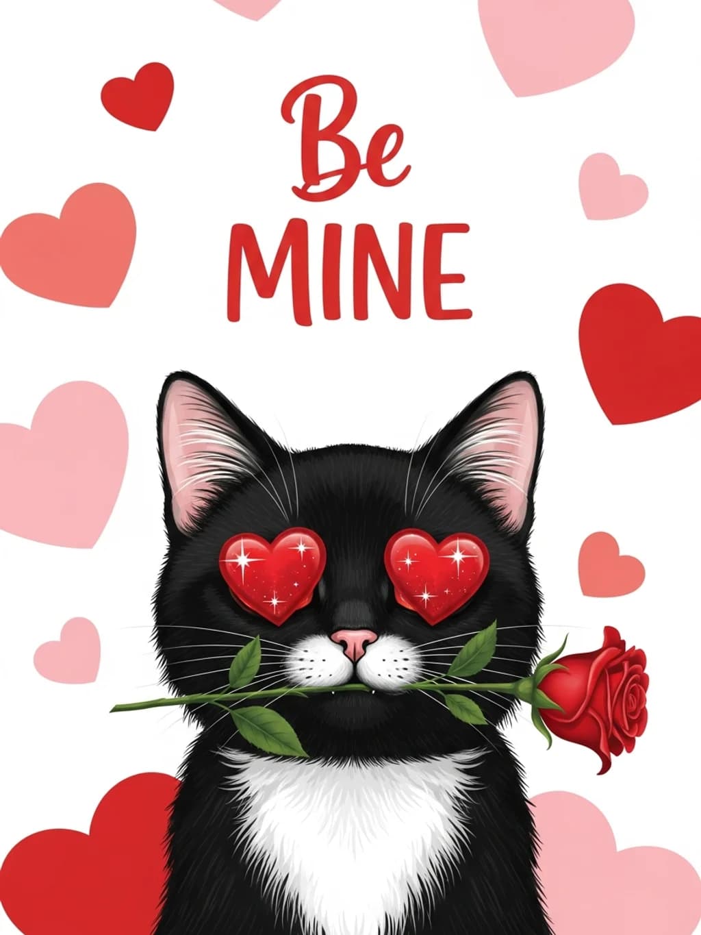 Be Mine Cat Rose