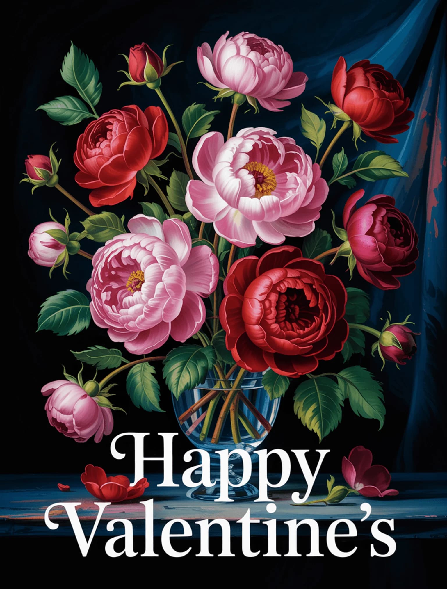 Oil Painting Bouquet