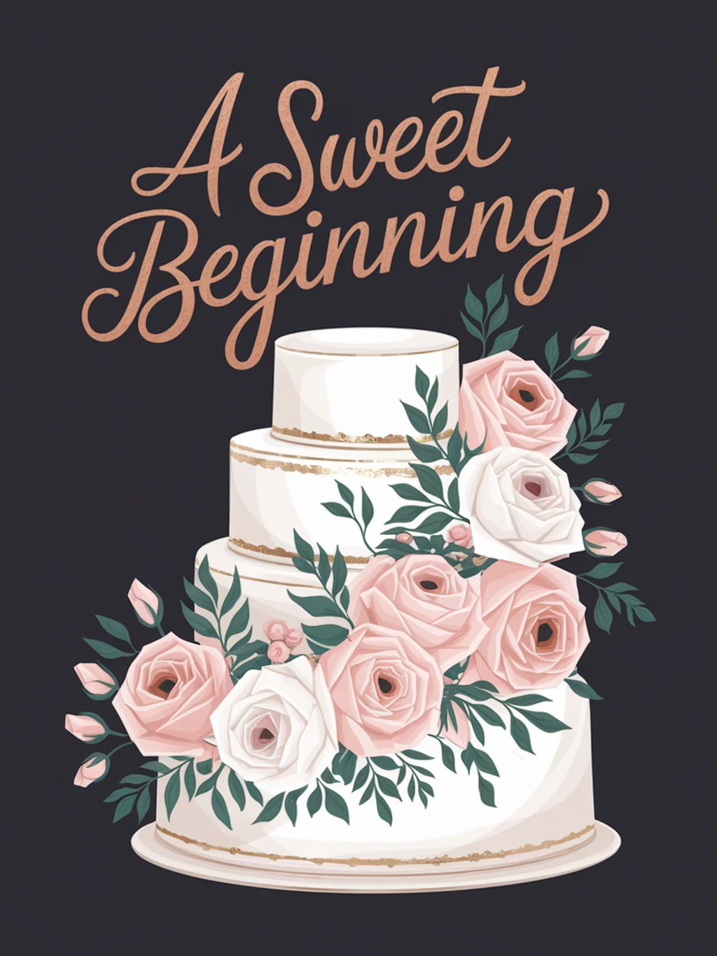 Elegant Wedding Cake