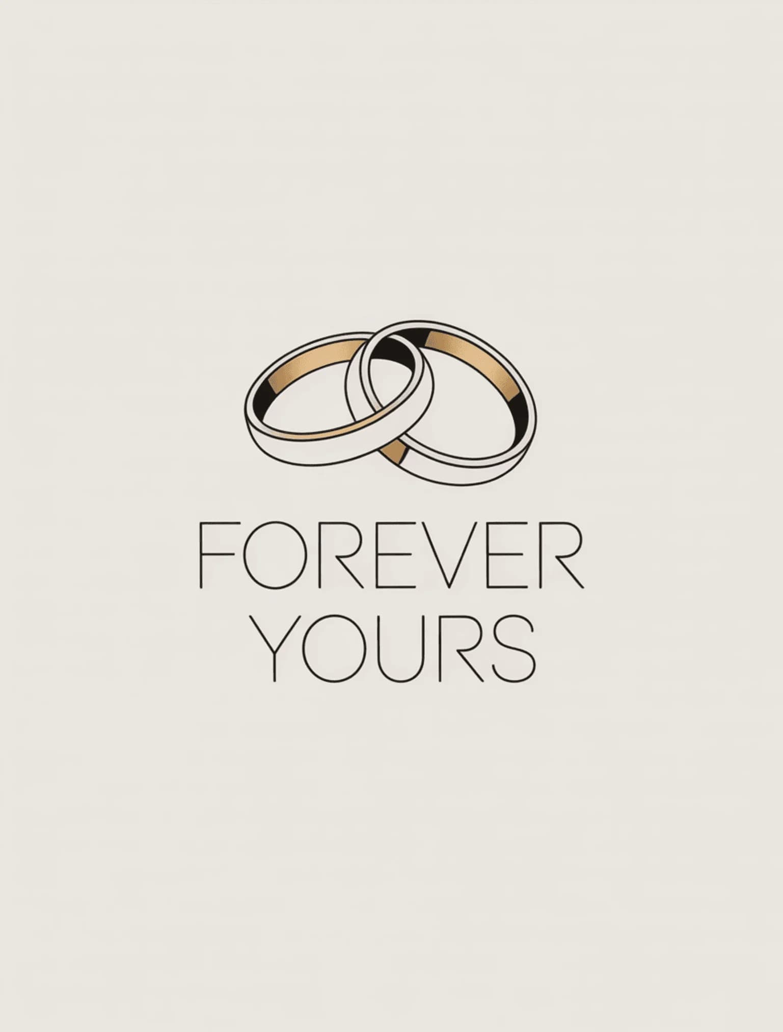 Forever Begins Today Minimalist Rings
