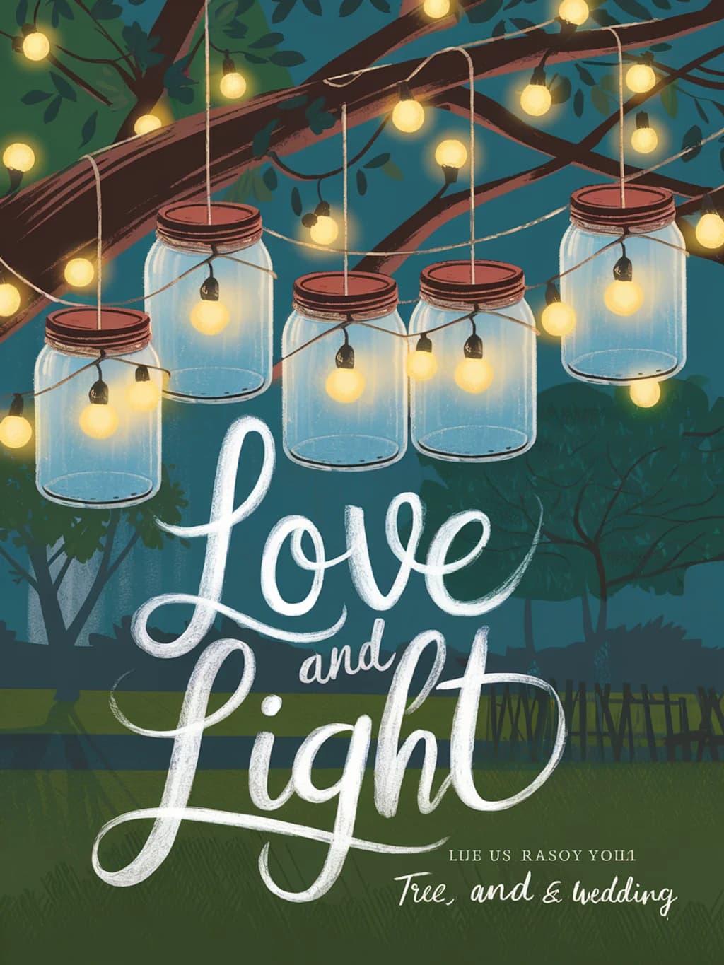 Mason Jar Fairy Lights