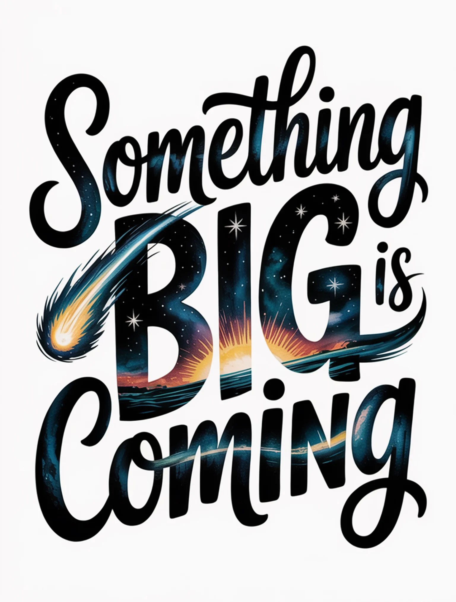 Something Big Is Coming