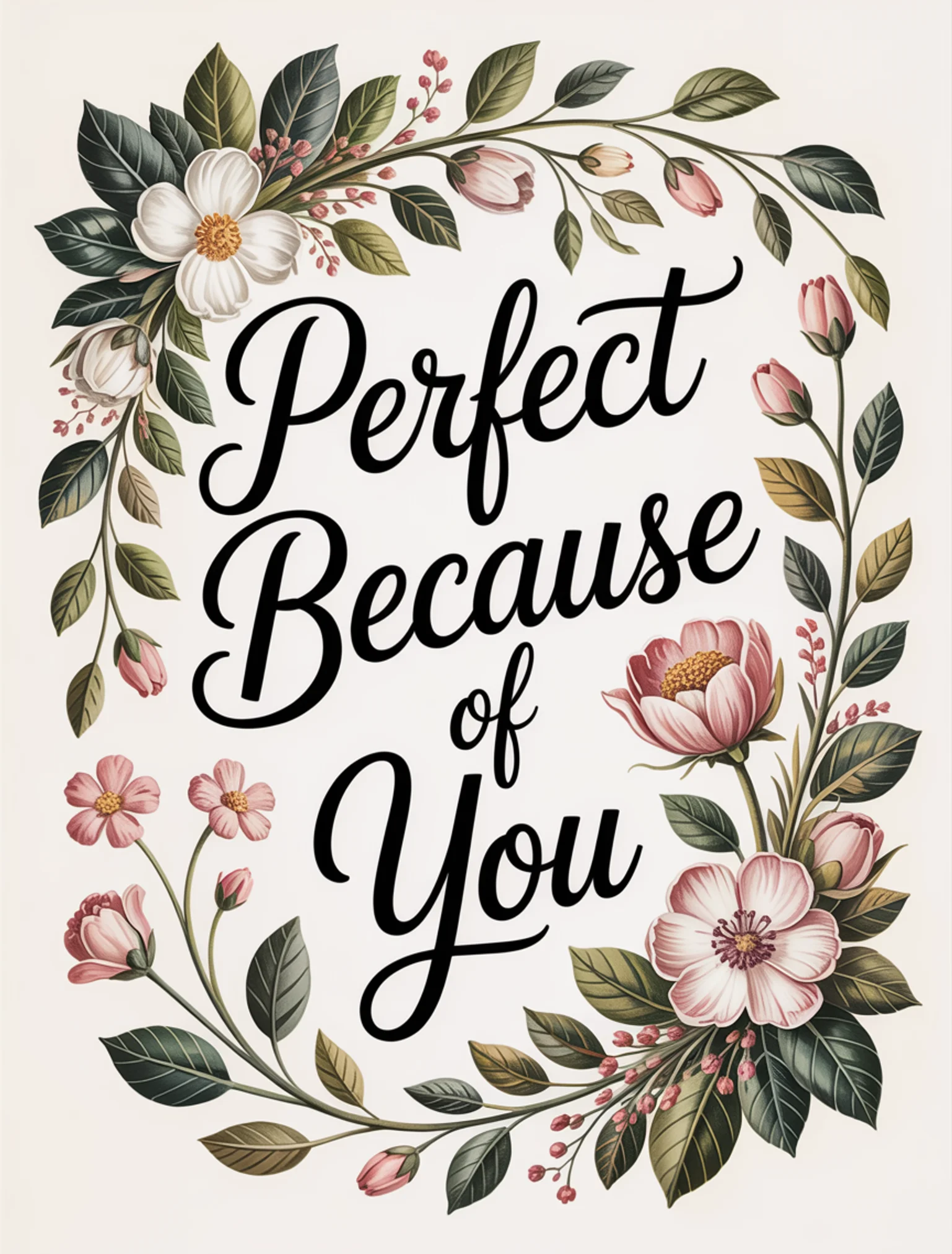 It Was Perfect Because of You