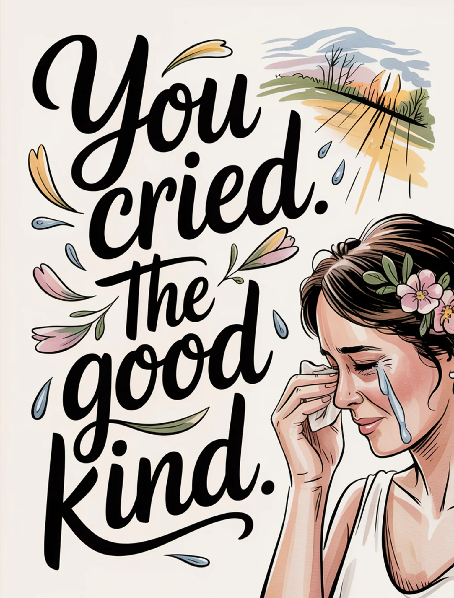 You Cried. The Good Kind.