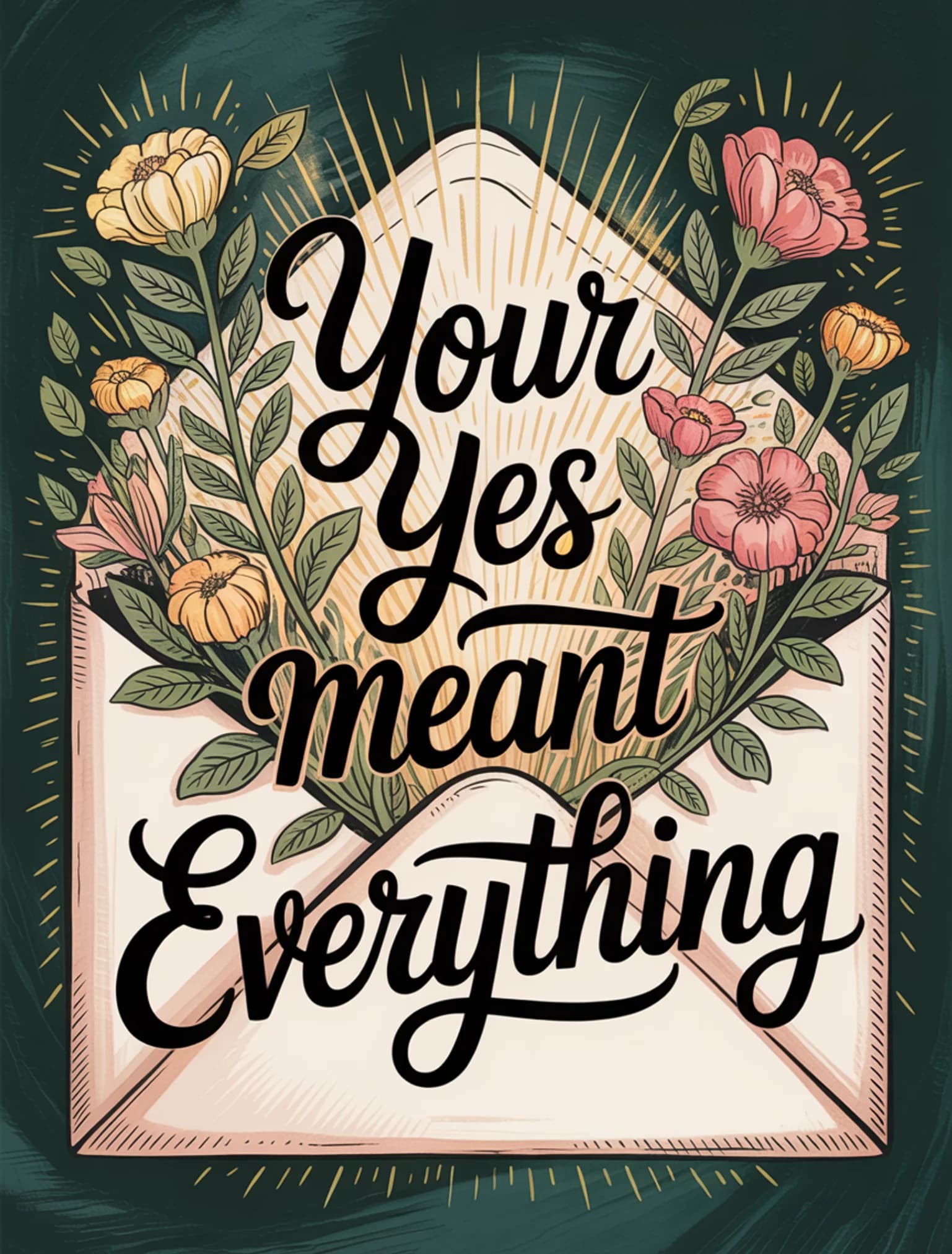Your Yes Meant Everything