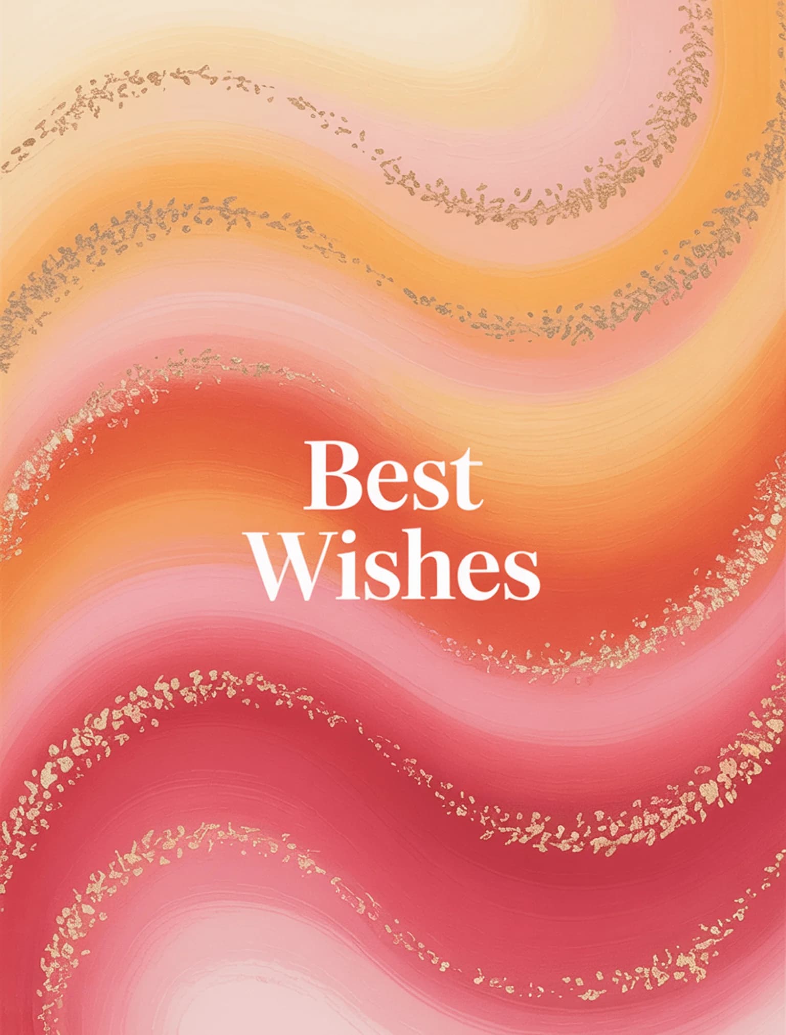 Gradient Sunset Ombre