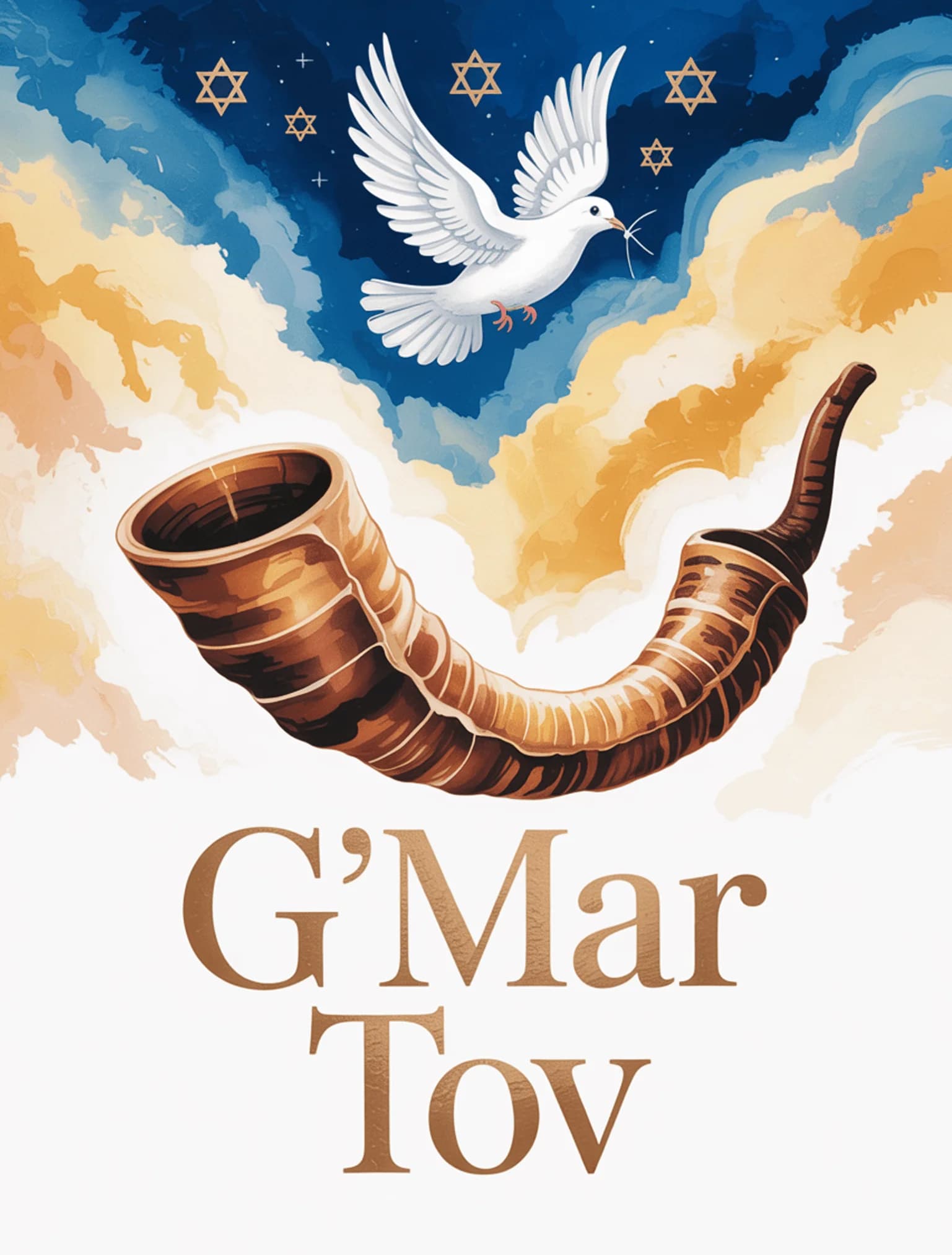 Shofar White Dove